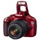Canon EOS 1100D Kit 18-55 IS II (красный)